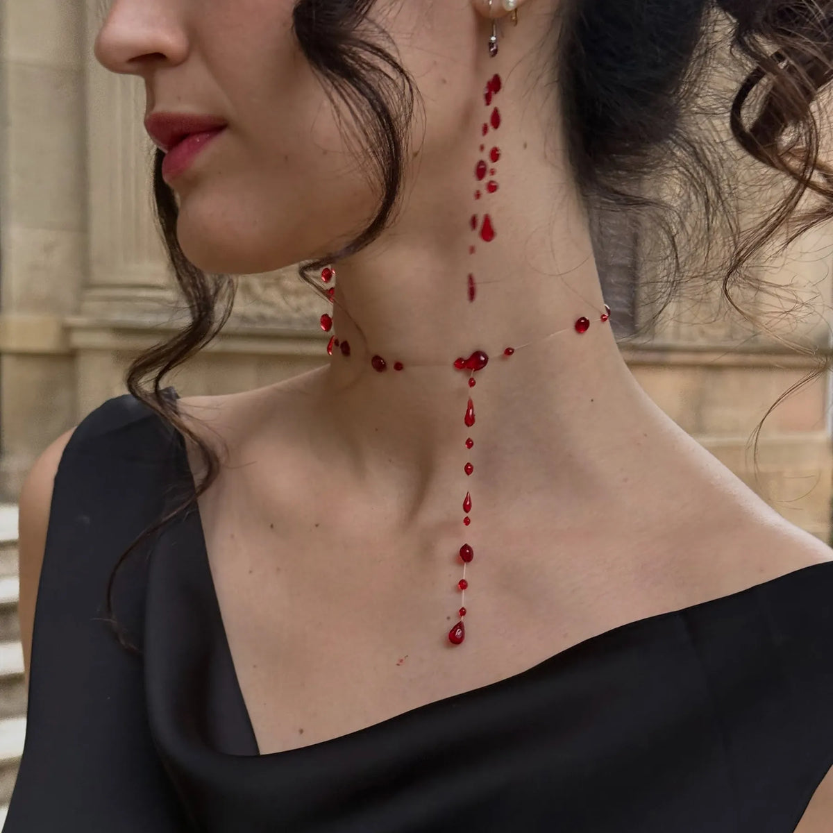 Collier Rouge Rubis